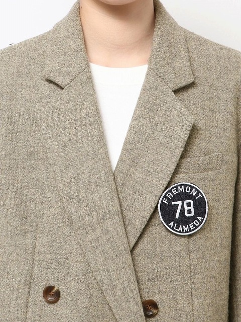 期間限定15%OFF】Ungrid アングリッド ワッペンデザインルーズ