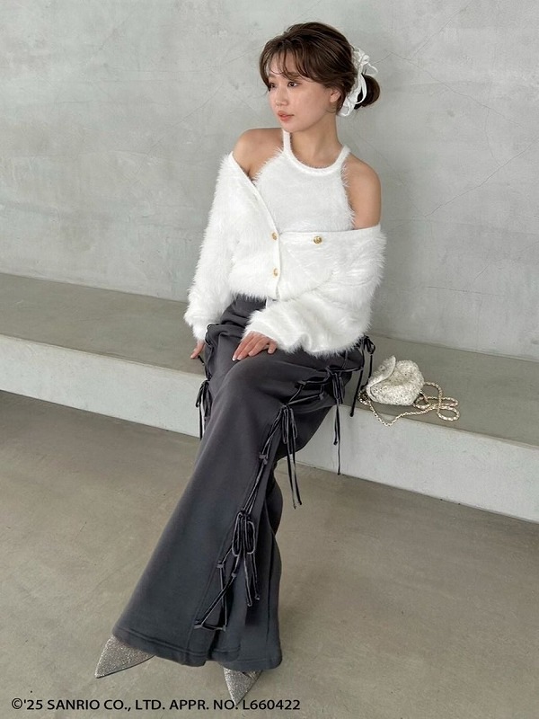 ��SALE50%OFF��SNIDEL ���ʥ��ǥ�  ��HELLO KITTY�ۥ졼�����åץѥ�� SWCP254281 ���������ݾڡ� ���ʥ��ǥ�ߥ��ƥ� �����  �������ˤ�15���ޤ�¨��ȯ��(���˰ʳ�)�� /����󥻥������Բľ���