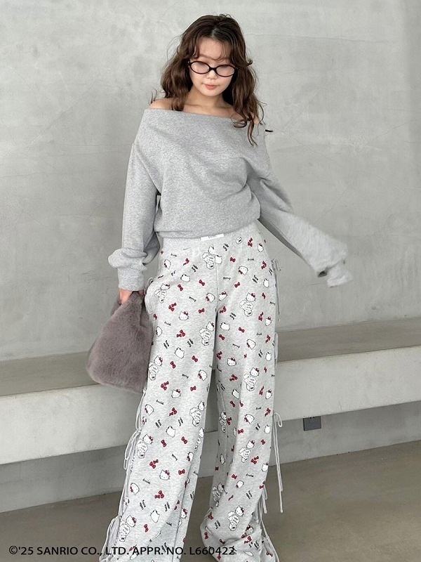 PRE SALE30%OFF】SNIDEL スナイデル 【HELLO KITTY】レースアップ