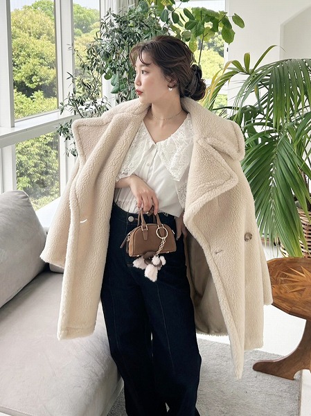 ��SALE50%OFF��FRAY I.D �ե쥤�����ǥ���  �饦��ɥޥ������ߥ˥ܥ��ȥ�Хå� FWGB254349 /����󥻥������Բľ��ʡ������ˤ�15���ޤ�¨��ȯ��(���˰ʳ�)��