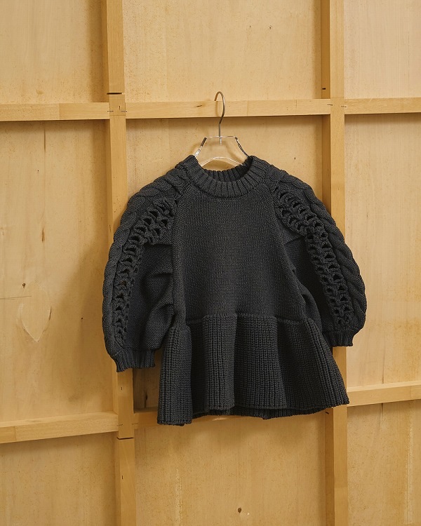SOLD OUT】【予約商品】TODAYFUL トゥデイフル Puffsleeve Knit Tops