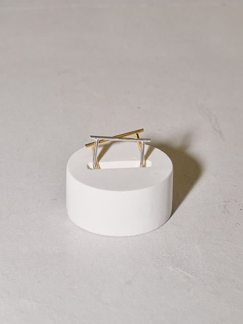 TODAYFUL ȥǥե /Skinny Bar Ring 2 Set ( Silver925 ) 12390903 /󥻥Բľʡˤ15ޤ¨ȯ(˰ʳ) 