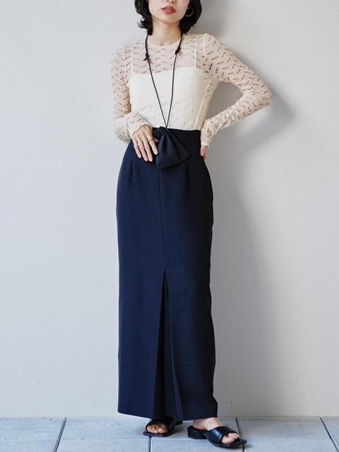 Jacquard Bodysuit ジャガードボディスーツ