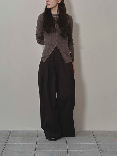 SOLD OUT】TODAYFUL トゥデイフル Silkwool Knit Cardigan