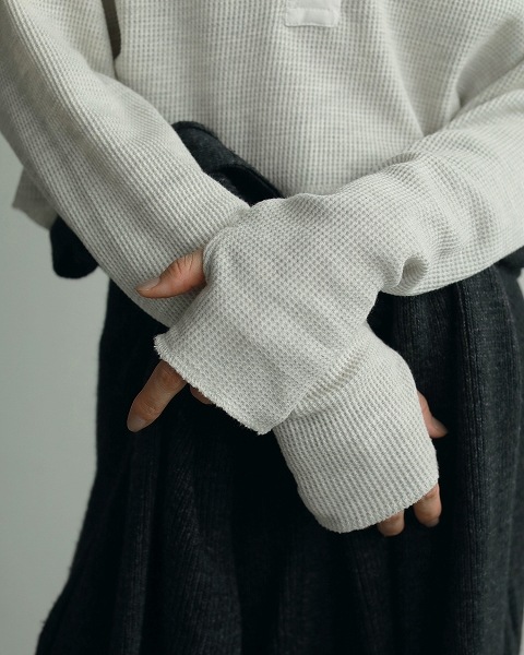 anuke ̡  Waffle Henley Tops 62520628  /󥻥Բľʡˤ15ޤ¨ȯ(˰ʳ)