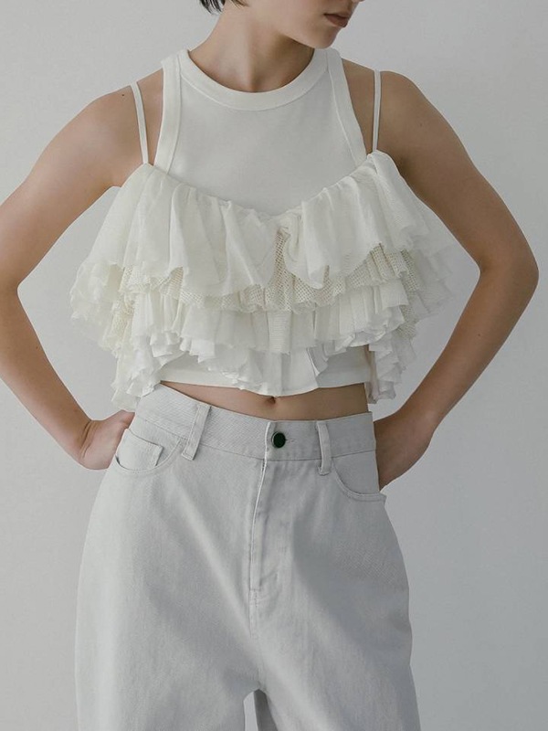 anuke ����̡���  Americansleeve Short Tanktop 62610632 �ͥ��ݥ�����̵�� /����󥻥������Բľ��� �������ˤ�15���ޤ�¨��ȯ��(���˰ʳ�)��