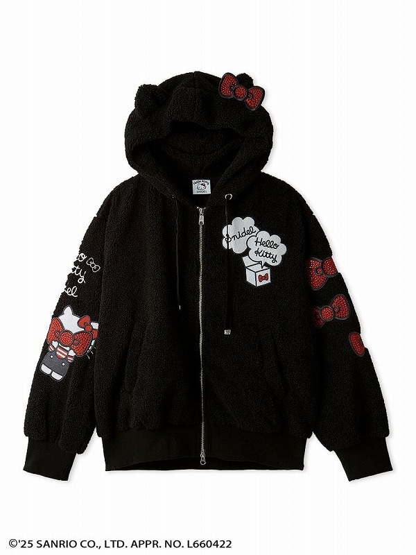 SOLD OUT】SNIDEL スナイデル 【HELLO KITTY】プレミアムパーカー