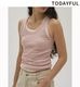 TODAYFUL �ȥ��ǥ��ե�  Seamless Rib Tanktop 12610612  �ͥ��ݥ�����̵�� /����󥻥������Բľ��� �������ˤ�15���ޤ�¨��ȯ��(���˰ʳ�)��