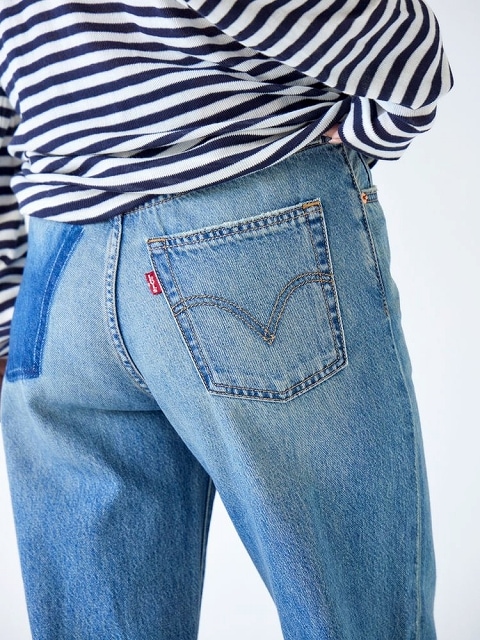 期間限定10%OFF】Ungrid アングリッド Levi's別注 RIBCAGE WIDE LEG