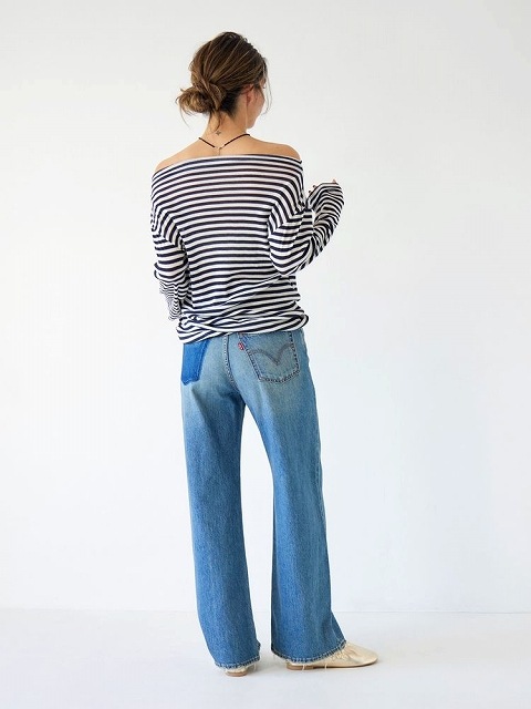 期間限定10%OFF】Ungrid アングリッド Levi's別注 RIBCAGE WIDE LEG