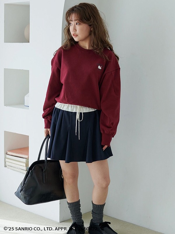 ��SALE50%OFF��SNIDEL ���ʥ��ǥ�  ��HELLO KITTY�ۥХꥨ�ץ륪���С� SWCT254255���������ݾڡ� ���ʥ��ǥ�ߥ��ƥ� �����    /����󥻥������Բľ��ʡ������ˤ�15���ޤ�¨��ȯ��(���˰ʳ�)��