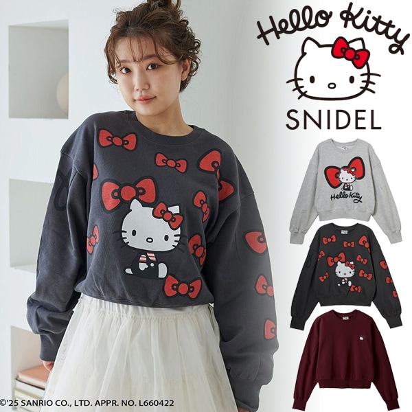 期間限定10%OFF】SNIDEL スナイデル 【HELLO KITTY】バリエプル