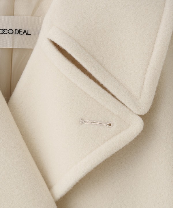 予約商品】COCODEAL ココディール インペリアルモッサショートPコート