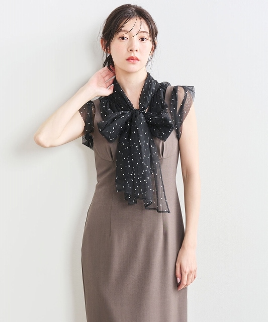 ココディール　新品タグ付　Uネックタイトワンピース　25AW COCODEAL ココディール Uネックタイトワンピース 75515145 /キャンセル