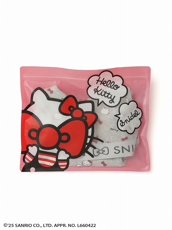 SNIDEL ハローキティ インナーセット　M ピンク 期間限定10%OFF】SNIDEL スナイデル 【HELLO KITTY】インナー