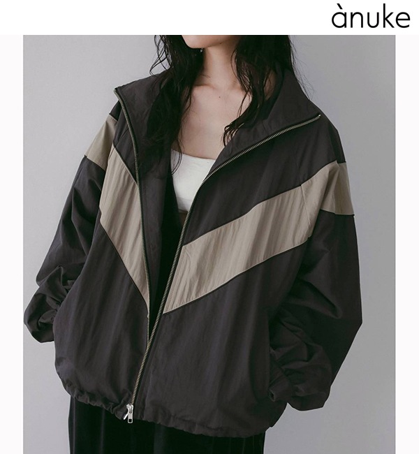 �ں����١�anuke ����̡���  Nylon Track Blouzon 62610202  /����󥻥������Բľ��� �������ˤ�15���ޤ�¨��ȯ��(���˰ʳ�)�� 