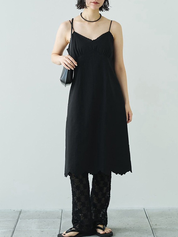 �ڴ��ָ���ݥ����5%��10/18(��)23:59�ޤǡۡ�ͽ���ʡ�TODAYFUL �ȥ��ǥ��ե�  Cotton Scallop Dress 12710304 4�����5��������ͽ�� /����󥻥������Բľ���