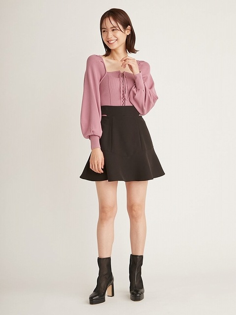 ��SALE85%OFF��SNIDEL ���ʥ��ǥ� �����ɥ����ץ�ե쥢�������硼�ѥ� SWFP231193  23SS 2023�ղ� ���� ����󥻥������Բľ��ʡ������ˤ�15���ޤ�¨��ȯ��(���˰ʳ�)��