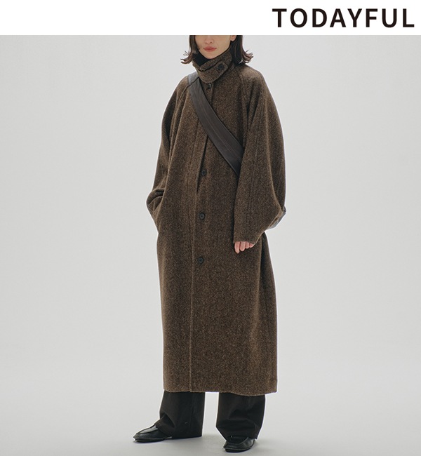 TODAYFUL トゥデイフル /Mixwool Raglan Coat 12420003 /キャンセル 