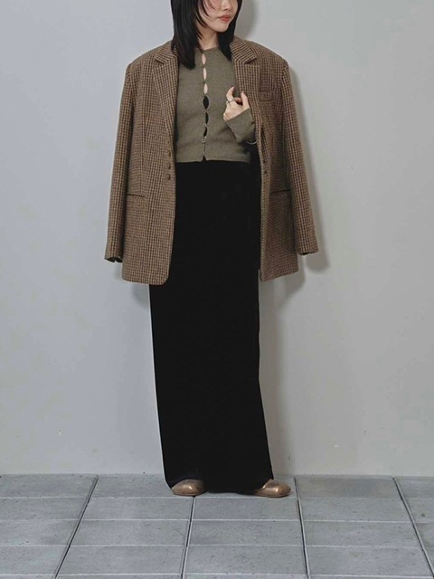 TODAYFUL �ȥ��ǥ��ե�  Wool100% Check Jacket 12420109  /����󥻥������Բľ��ʡ������ˤ�15���ޤ�¨��ȯ��(���˰ʳ�)��