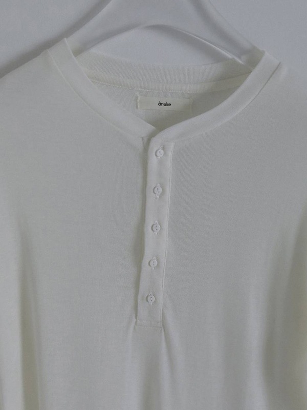 anuke アンヌーク Wool Sheer Henleytops 62620623 /キャンセル返品