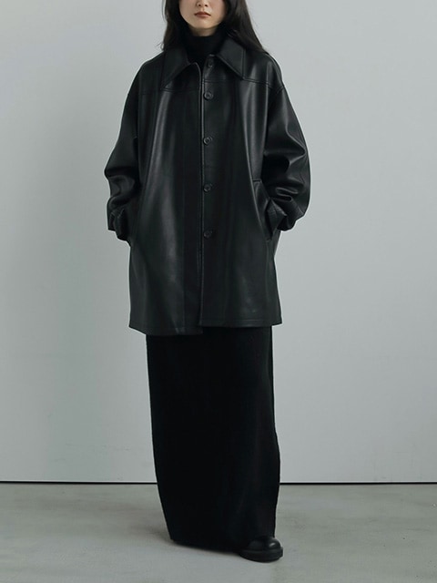 今季人気anuke アンヌーク Ecoleather Over Jacket36 ànuke online store（アンヌーク）BLOG 記事 / Ecoleather Over