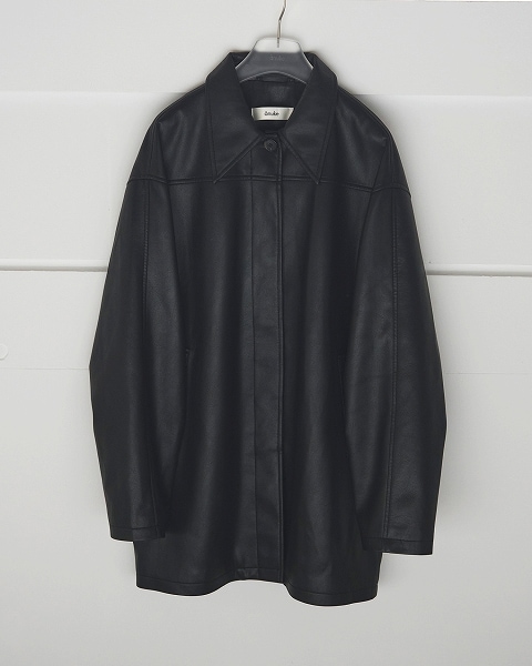 anuke アンヌーク Ecoleather Over Jacket 62520105 /キャンセル