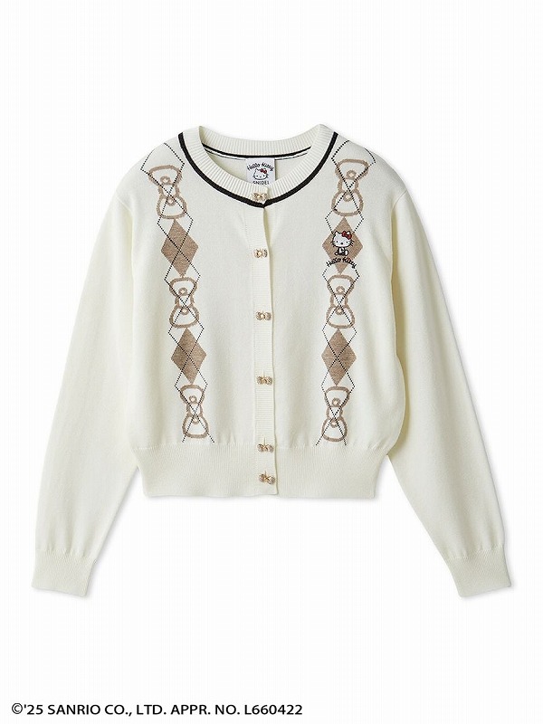 期間限定10%OFF】SNIDEL スナイデル 【HELLO KITTY】アーガイル