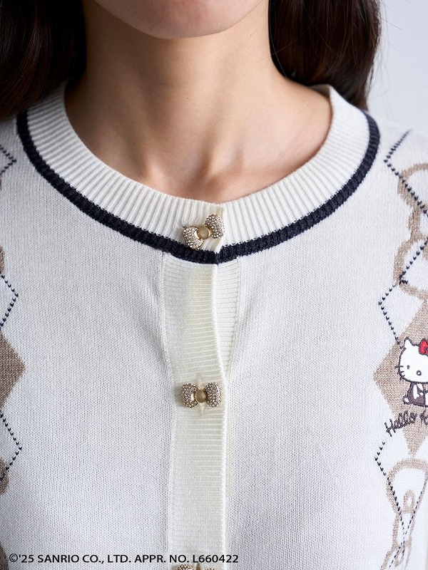 期間限定20%OFF】SNIDEL スナイデル 【HELLO KITTY】アーガイル