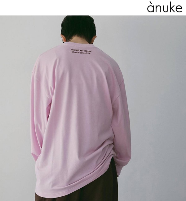 �ں����١�anuke ����̡���  Logo Long T-Shirts 62610623   ����󥻥������Բľ��� �������ˤ�15���ޤ�¨��ȯ��(���˰ʳ�)�� 