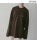 �ں����١�anuke ����̡���  Logo Long T-Shirts 62610623   ����󥻥������Բľ��� �������ˤ�15���ޤ�¨��ȯ��(���˰ʳ�)�� 