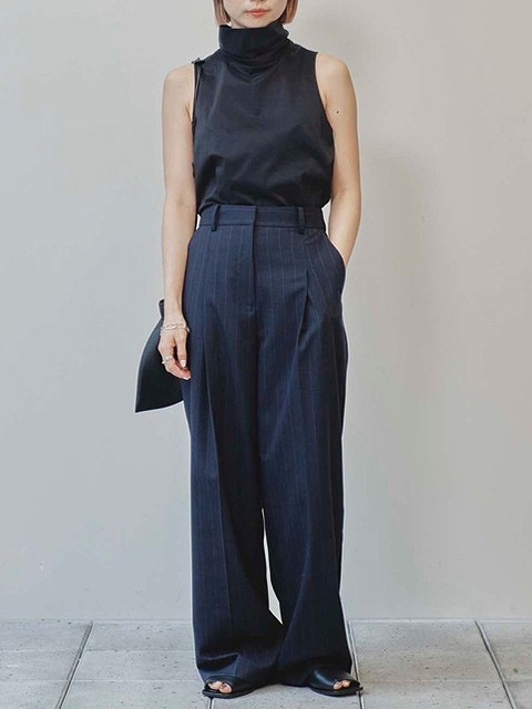 SALE20%OFFۡ11/9()1000OFF ݥ󥳡ɡ1000tfTODAYFUL ȥǥե  Stripe Tuck Trousers 12510702 /󥻥Բľʡˤ15ޤ¨ȯ(˰ʳ)