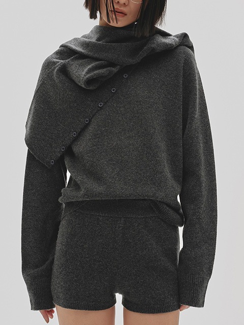 TODAYFUL Cashmere Knit Bloomer モカ オンライン ショッピングファッション - TODAYFUL Cashmere Knit