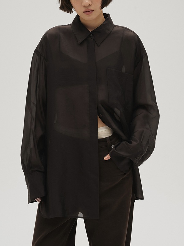 ��ͽ���ʡ�TODAYFUL �ȥ��ǥ��ե�  Chambray Silky Shirts 12610427 4����5�������ͽ�� /����󥻥������Բľ���