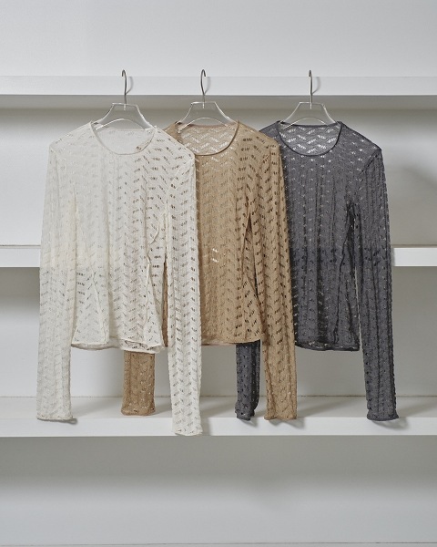 SOLD OUT】TODAYFUL トゥデイフル Jacquard Long T-shirts