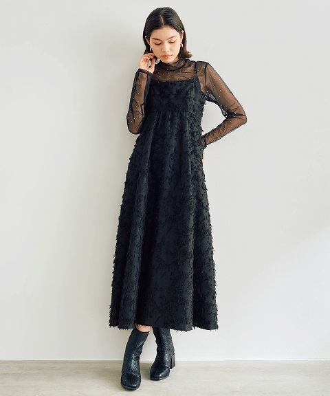 COCO DEAL - cocodeal 透かし柄 ニットプルオーバー【4/17〜即日発送可能】 COCO DEAL - cocodeal 透かし柄 ニットプルオーバー【4/17〜即日