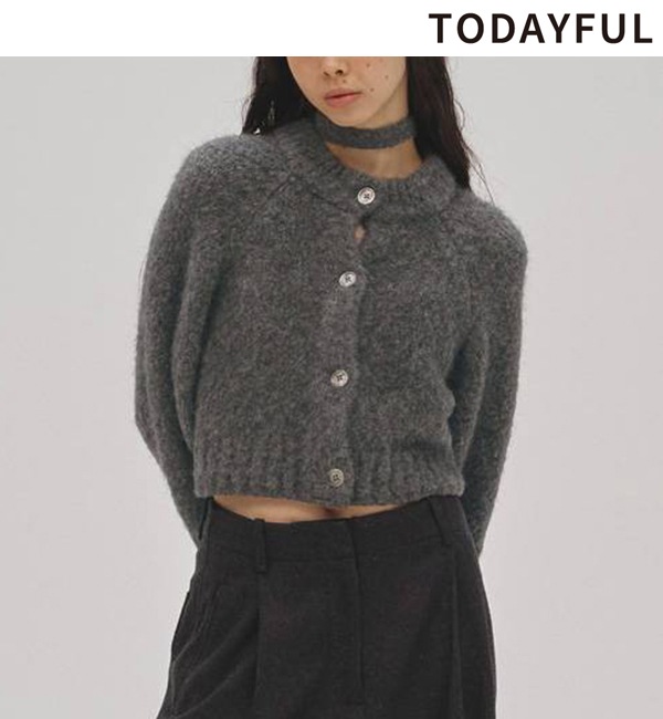 ��SALE20%OFF��TODAYFUL �ȥ��ǥ��ե�  Brashed Knit Cardigan 12520530 /����󥻥������Բľ��ʡ������ˤ�15���ޤ�¨��ȯ��(���˰ʳ�)��