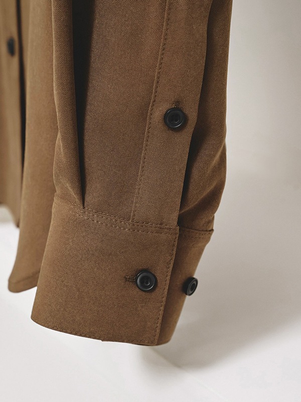 【新品未使用】TODAYFUL / Peachskin Over Shirts TODAYFUL トゥデイフル Peachskin Over Shirts 12520401 /キャンセル