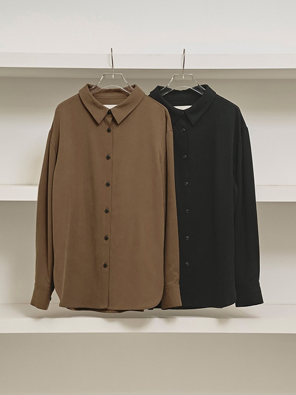 PRE SALE20%OFF】TODAYFUL トゥデイフル Peachskin Over Shirts