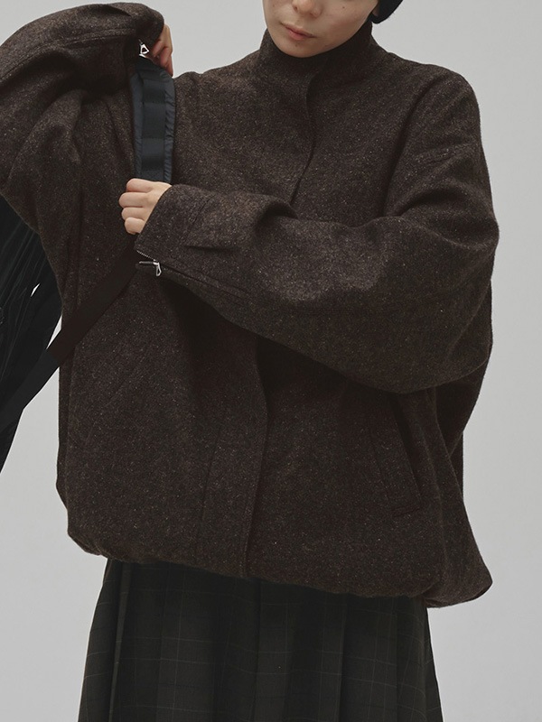 ��ͽ���ʡ�TODAYFUL �ȥ��ǥ��ե�  Silknep Tweed Blouson 12620203 9�����10��������ͽ�� /����󥻥������Բľ���