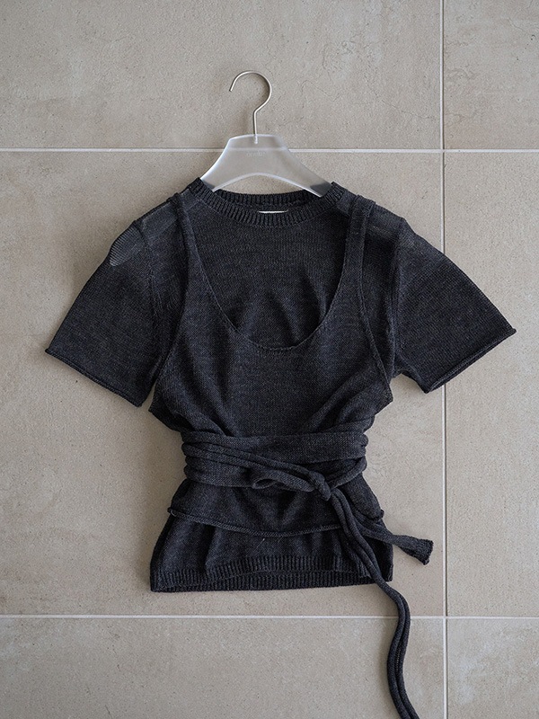 ��SOLD OUT��anuke ����̡���  Wrapcami Layered Knit 62620503 /����󥻥������Բľ��ʡ������ˤ�15���ޤ�¨��ȯ��(���˰ʳ�)��