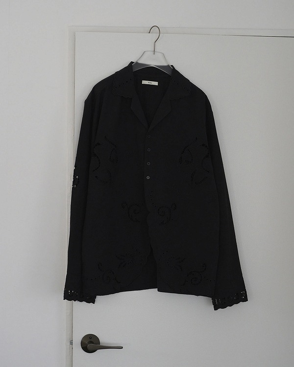 ��5���ָ���10%OFF 5/18(��)�ޤǡۡ��ɲ���������ۡ�ͽ���ʡ�anuke ����̡���  Cutwork Opencollar Shirts 62610418 9����9��������ͽ�� /����󥻥������Բľ��� 
