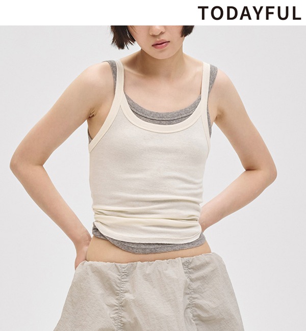 �ڴ��ָ���ݥ����5%��10/18(��)23:59�ޤǡۡ�ͽ���ʡ�TODAYFUL �ȥ��ǥ��ե�  Soft Fraice Camisole 12710616 4������5��������ͽ�� �ͥ��ݥ�����̵�� /����󥻥������Բľ���
