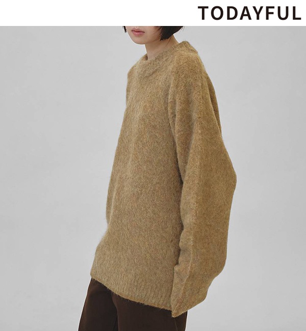 ��SALE30%OFF��TODAYFUL �ȥ��ǥ��ե�  Brushed Over Knit 12520532  /����󥻥������Բľ��� �������ˤ�15���ޤ�¨��ȯ��(���˰ʳ�)��