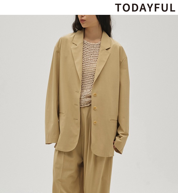 TODAYFUL トゥデイフル Dry Touch Rough Jacket 12610105 /キャンセル