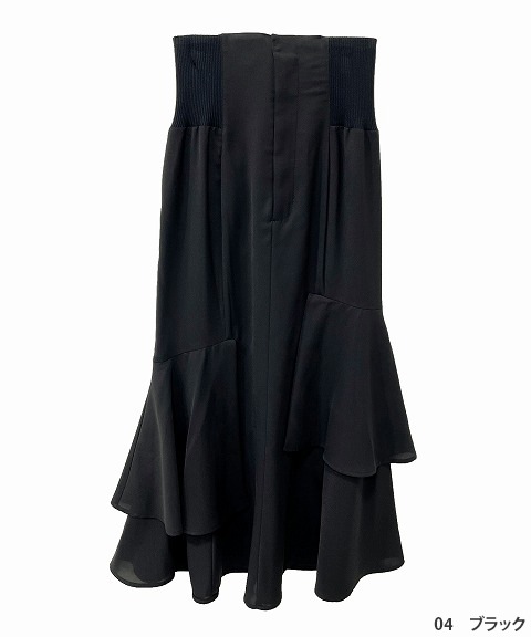 SALE50%OFF】COCODEAL ココディール 9分丈ニットコルセットアシメ 
