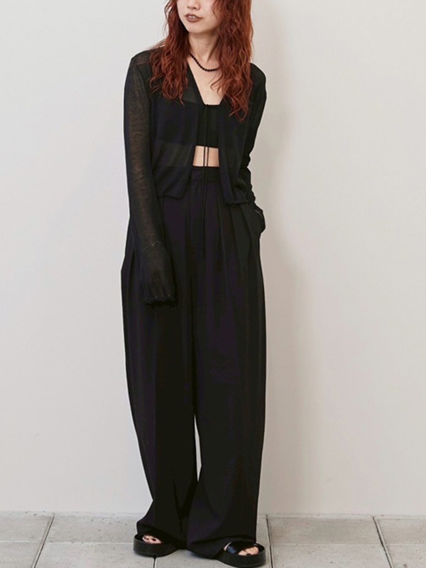 ��ͽ���ʡ�TODAYFUL �ȥ��ǥ��ե�  Dry Touch Tuck Trousers 12610705 4����5�������ͽ�� /����󥻥������Բľ���