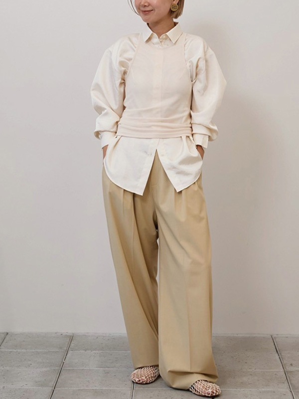 ��ͽ���ʡ�TODAYFUL �ȥ��ǥ��ե�  Dry Touch Tuck Trousers 12610705 4����5�������ͽ�� /����󥻥������Բľ���