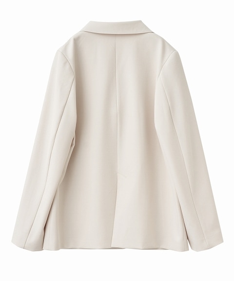 新品　LILLIAN CARAT　スリットスリーブテーラードジャケット　グレー SALE30%OFF】LILLIAN CARAT リリアンカラット スリットスリーブ