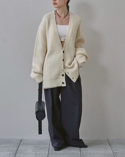 TODAYFUL トゥデイフル Wool Ribknit Cardigan 12520519 /キャンセル